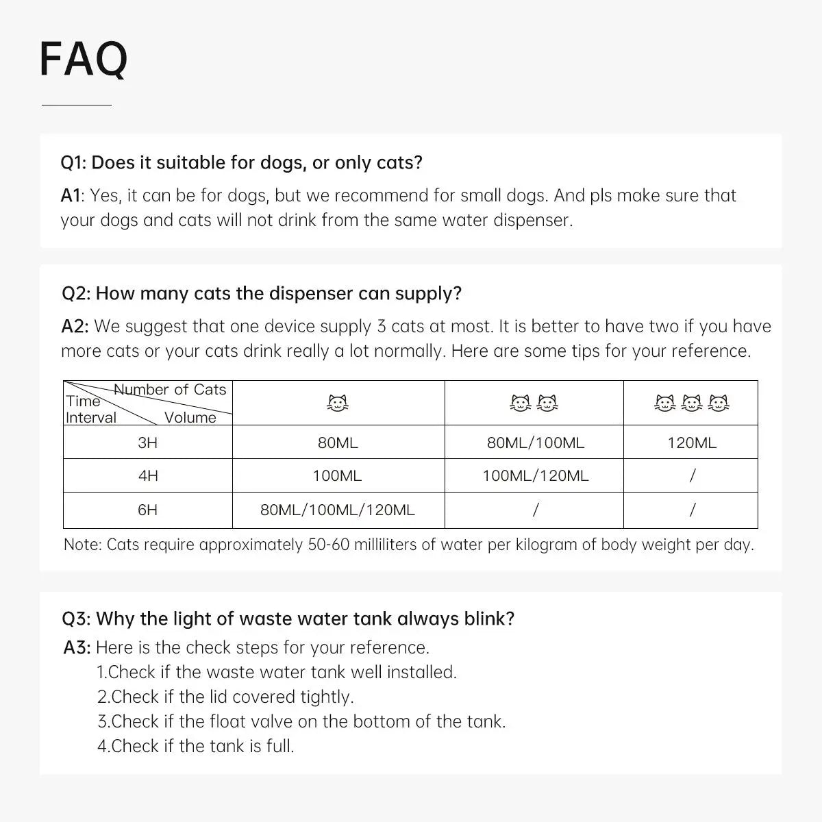 Gift for Pets, Smart Pet Water Fountain, Automatic Pet Water Dispenser, Pet Feeding Supplies for Dogs & Cats, Cat Drinking Fountain, Automatic Water Feeder, Dog & Cat Accessories