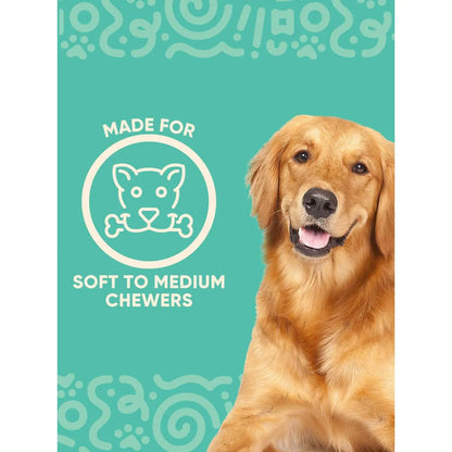 Yomp Chillchew Freezable Dog Toy – The Ultimate Cooling Chew for Teething Puppies and Medium Chewers, Made with Safe Silicone