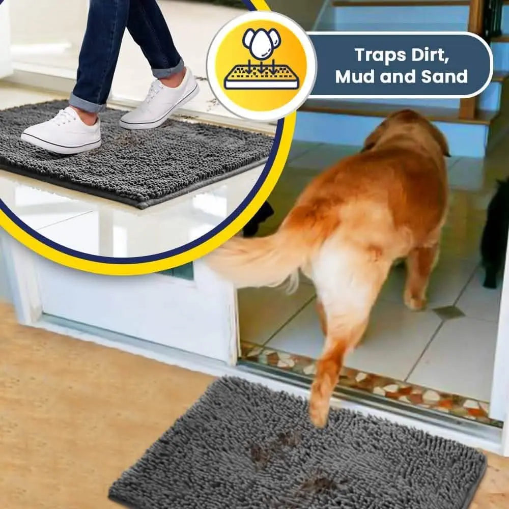 Muddy Mat Original Anti-Mud Mat - The Ultimate Solution for Clean Floors and Cozy Comfort